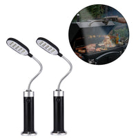 2pcs Portable Magnetic 360Degree Adjustable LED Grill Light